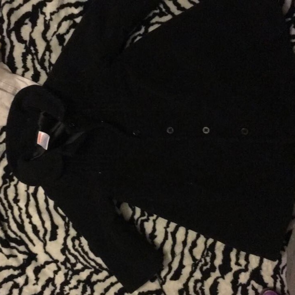 Black coat