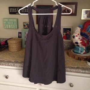 Grey workout tank