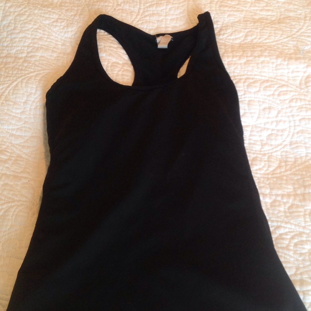 Lucy Black Racerback Athletic Tank