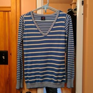 4/$20 Blue striped sweater