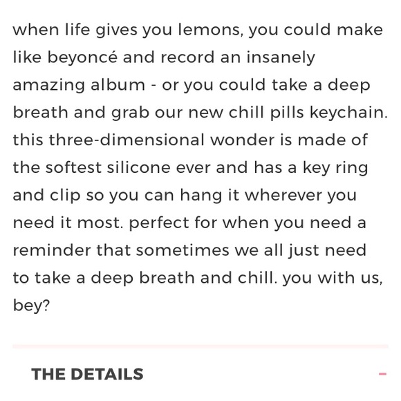 Ban.do bando chill pill keychain NEW - Picture 6 of 7