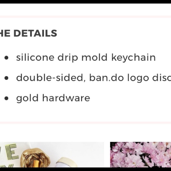 Ban.do bando chill pill keychain NEW - Picture 7 of 7