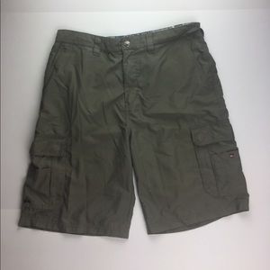 Quicksilver Mens Swim Shorts Cargo Snap Closure 34