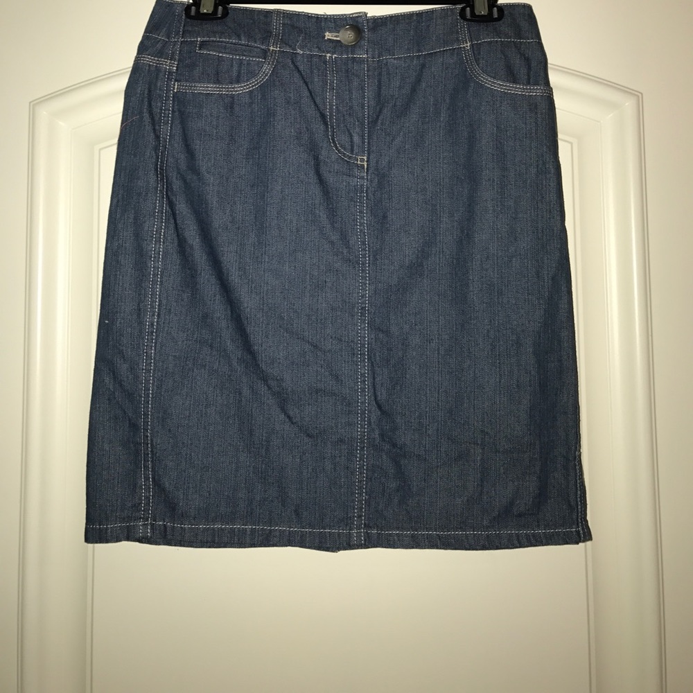 Denim skirt