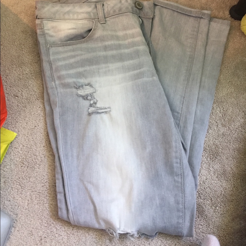 Gray Jeans