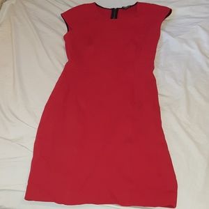 DKNY red dress