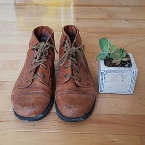 Earth Spirit leather booties