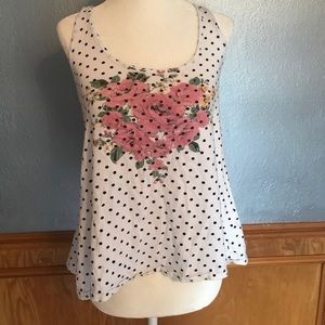 Wet Seal Polka Dot Tank