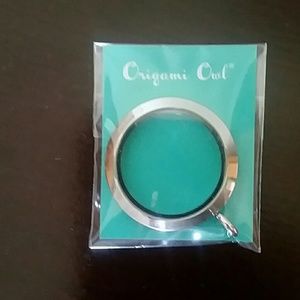 Origami Owl Large Silver Locket Base