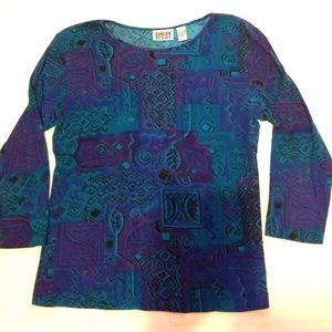 Chico's embellished tee