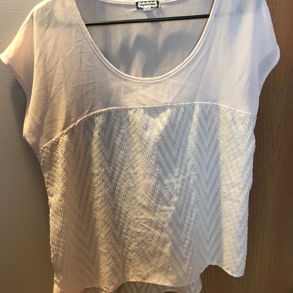 Sheer blouse
