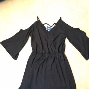NWT - Trendy new style cold shoulder dress
