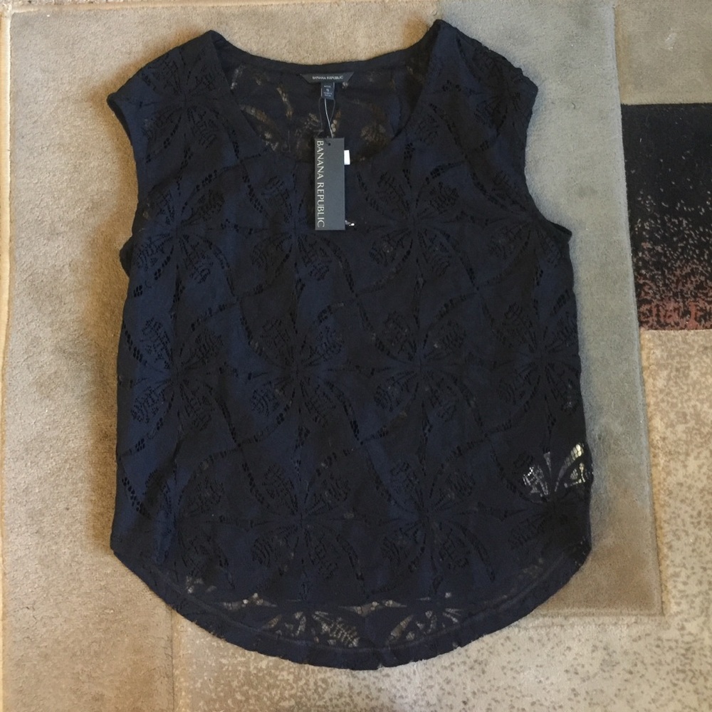 Banana Republic lace tank