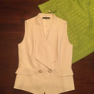 Antonio Melani White Sleeveless Top