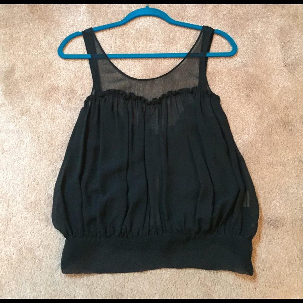 All Saints 100% silk top size U.K. 10