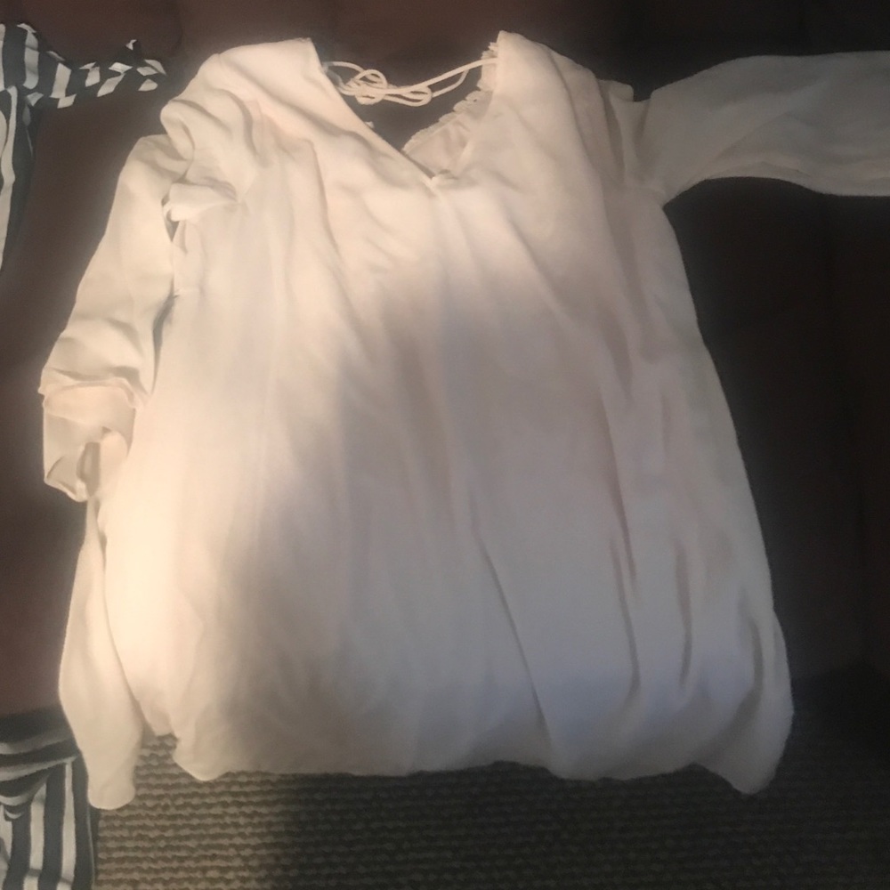 Romper and creme dress