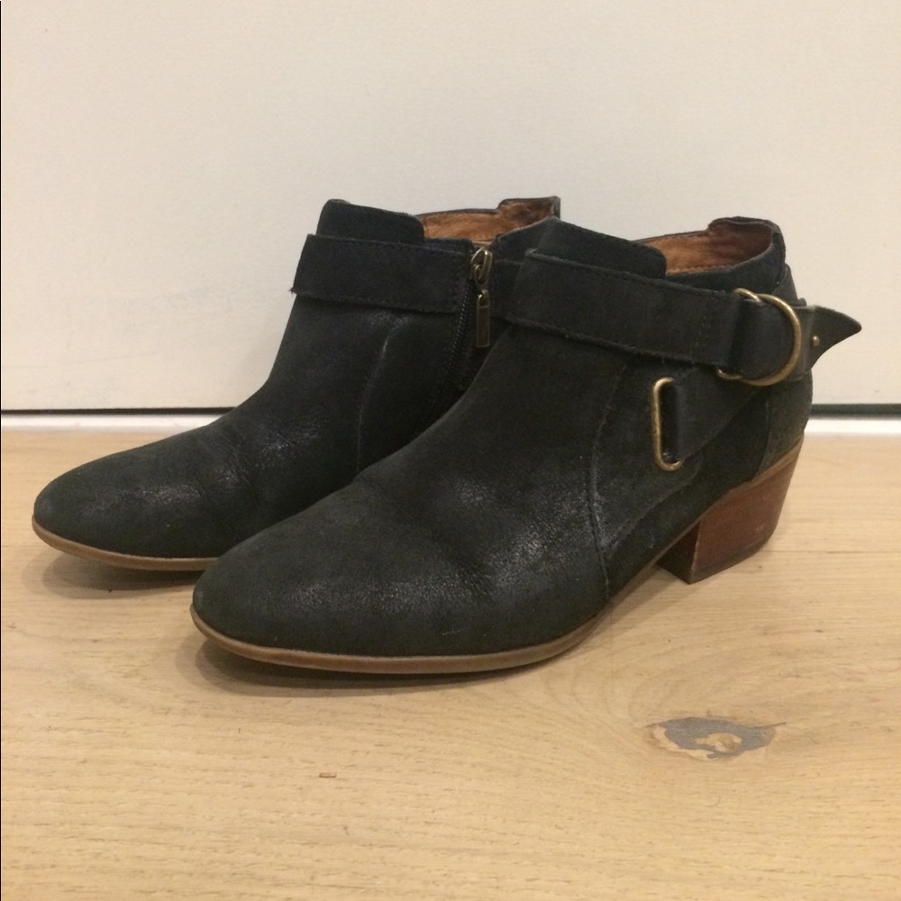 Clark suede ankle boots