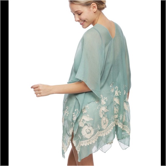 Embroidered Cover-Up - Picture 2 of 4