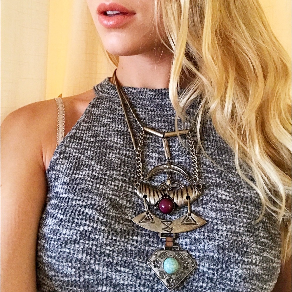 UO | Aztec Inspired Statement Necklace