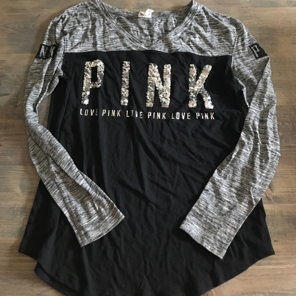 PINK long sleeve Top