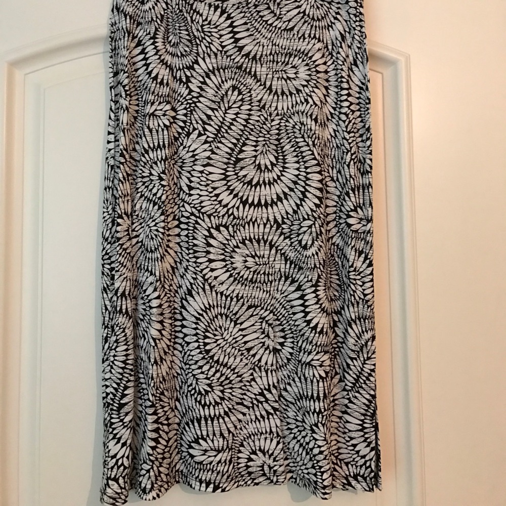 Paisley print skirt