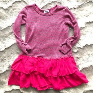 Splendid 2T ruffle striped dress