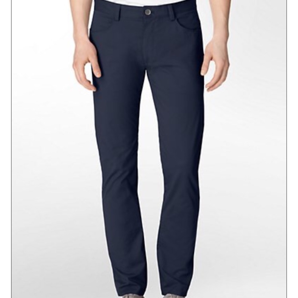 Calvin Klein slim fit stretch pants