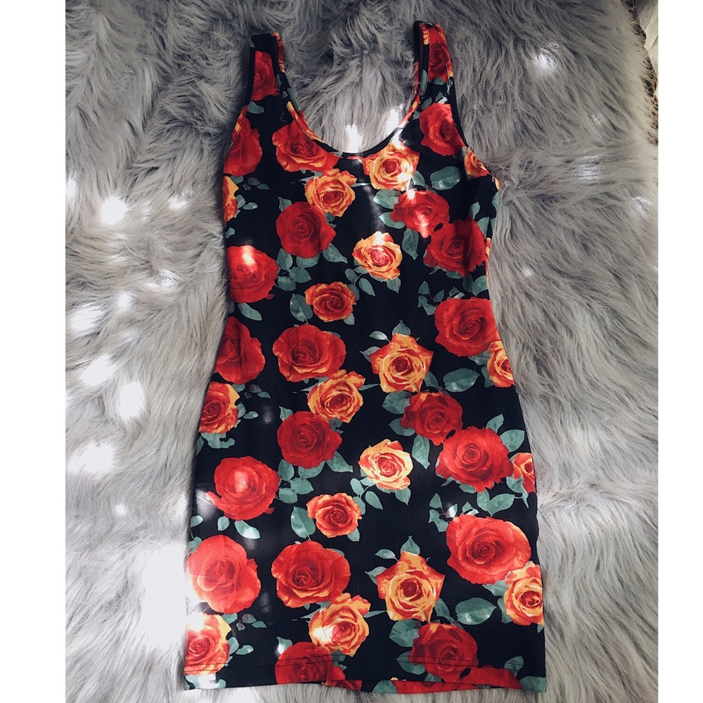 🌹Floral Bodycon Dress🌹