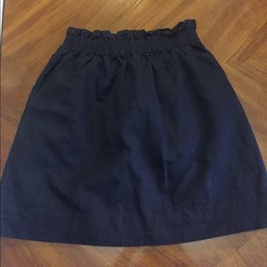 Casual Navy J. Crew Skirt