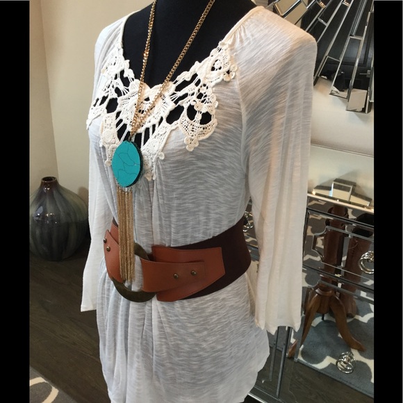 Firm Sale🔥🔥Ella Moss Embroidered top - Picture 5 of 8