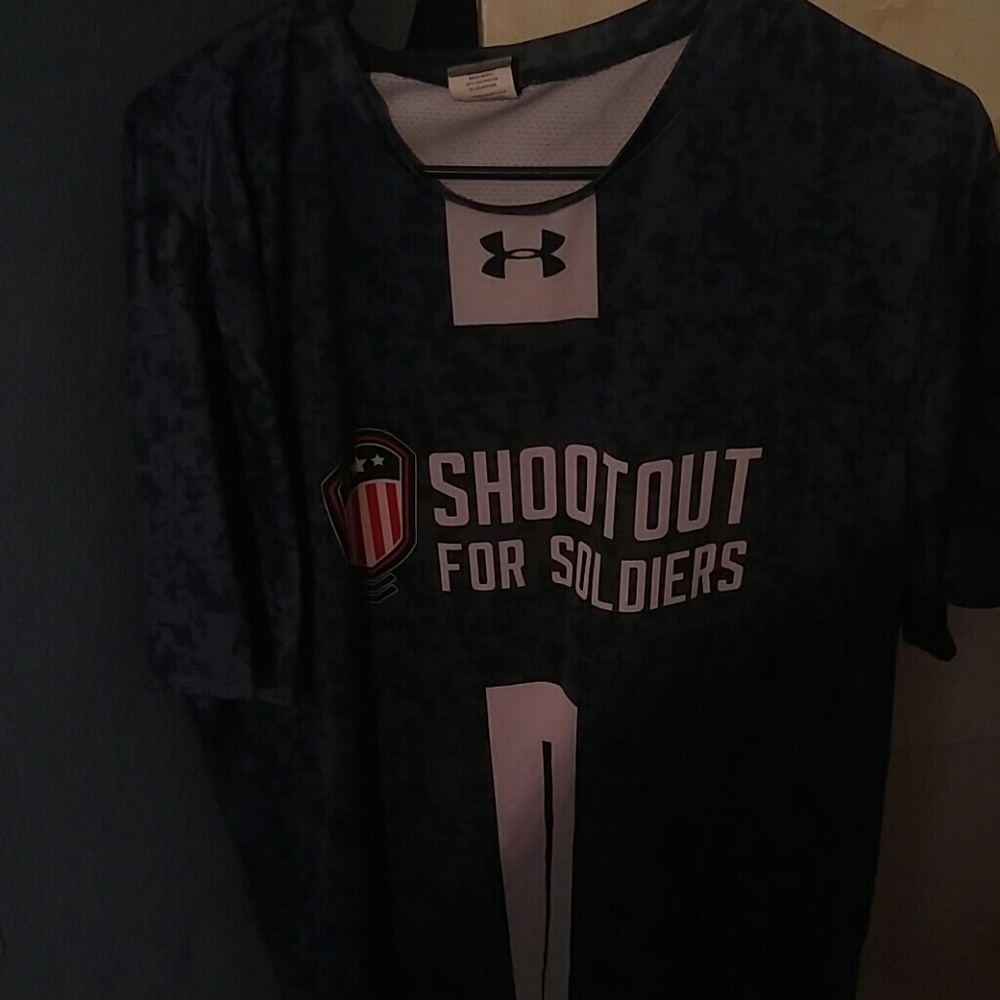 Shootout for the troops dry fit