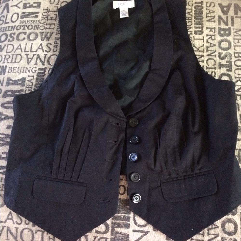 Black vest