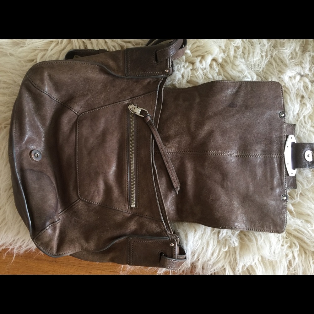 Beautiful thick brown leather bag KOOBA! - Picture 5 of 6
