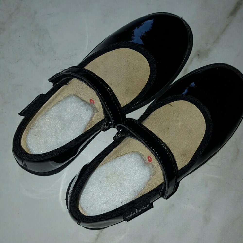 Naturino Girls Patent Leather Mary Janes