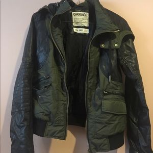 "Urban bomber" Garage- leather jacket