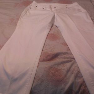 White jeans