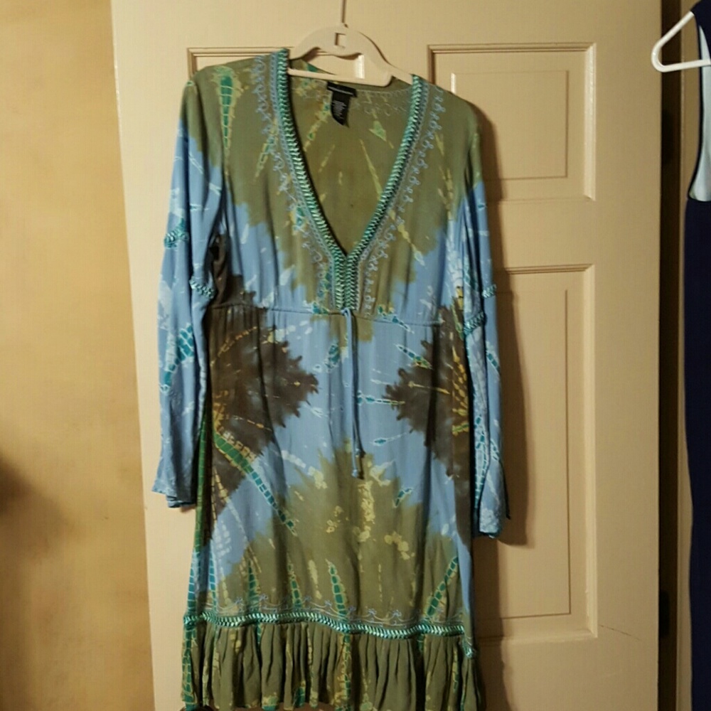 Dress Victoria's Secret tie dye fabulous summer dr