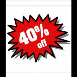 40 % OFF until midnight.