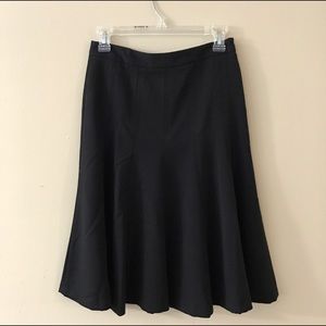 A-Line Black Skirt