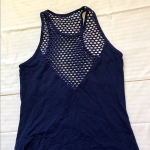 Lorna Jane royal blue exercise tank