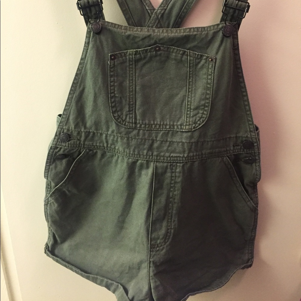 Olive Brandy Melville Overalls