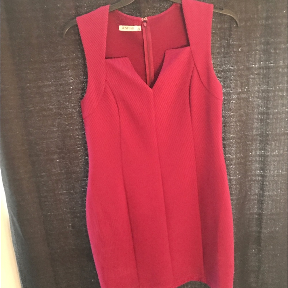 Bodycon pink dress