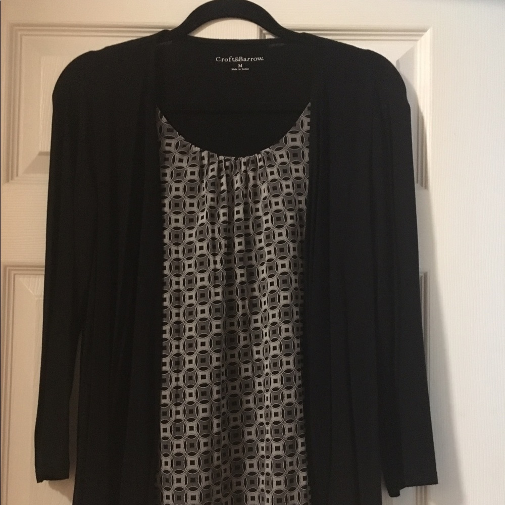 Croft and Barrow Blouse Size Medium