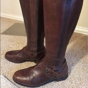 Cole Haan brown leather women's boots size 7.5