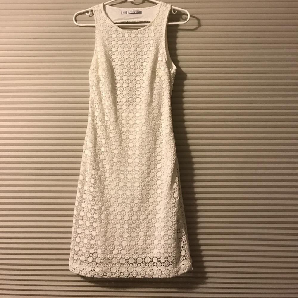 White lace dress. Offers accepted