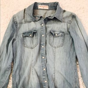 Denim long sleeve
