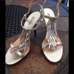 MICHAEL KORS FRINGE SANDALS NEW