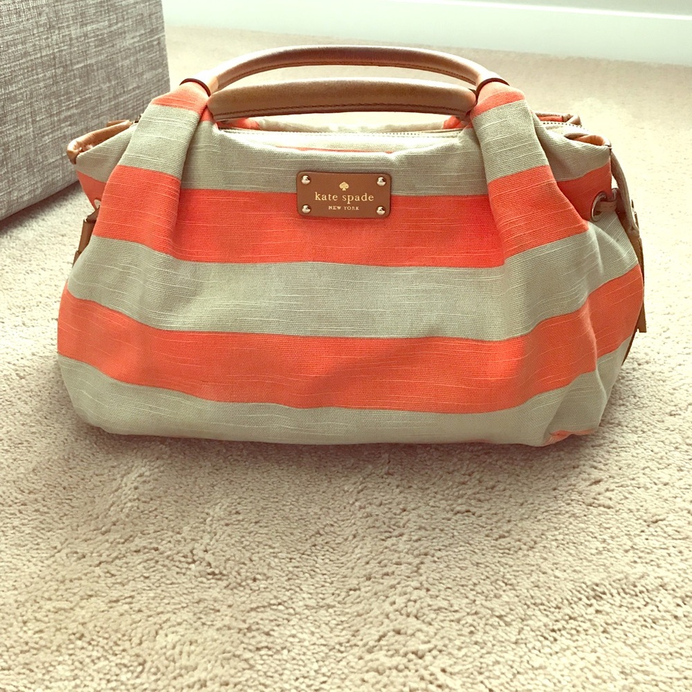 SALE!!!!! Kate Spade cloth and leather bag