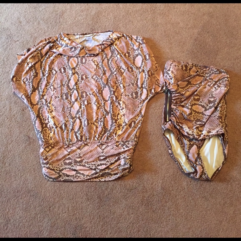 Michael Kors bathing suit and cover up