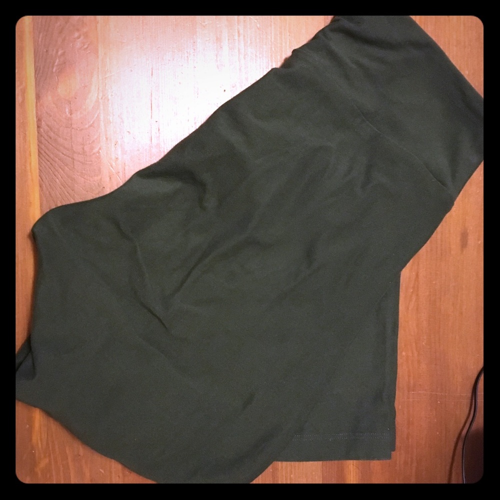 LuLaRoe OS Solid Army Green Leggings